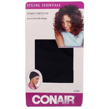 Conair - Women's Stretch Cap - Black - 1 Piece