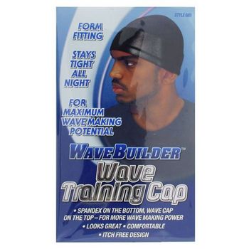 WaveBuilder - Wave Training Cap Rag - Black #685