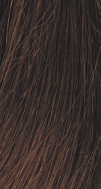 dark brown hair with extensions