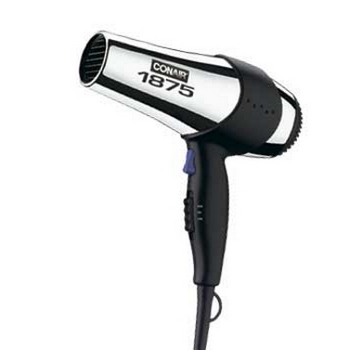 Conair - 1875 Chrome Finish Hair Dryer w/Concentrator Attachment