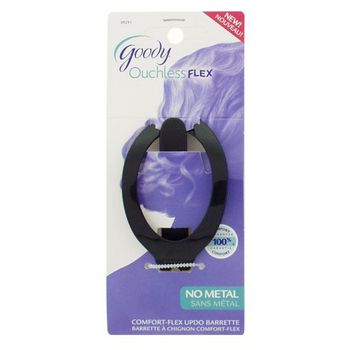 Goody Hair Products on Goody Ouchless Flex Updo Barrette Black 1 Chic Cutout O Shaped