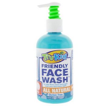TruKid - Friendly Face Wash - All Natural 8 fl oz (236.5ml)