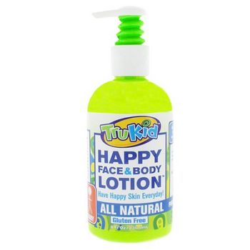 TruKid - Happy Face and Body Lotion - All Natural 8 fl oz (236.5ml)
