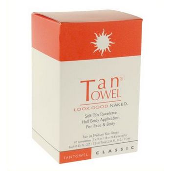 Tantowel - Self-Tan Towelette - Half Body Application - Classic