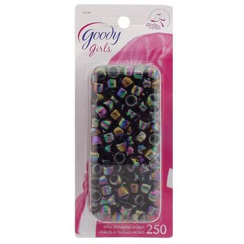 Goody Girls - Braiding Beads - Dark Irridescent (Set of 250)