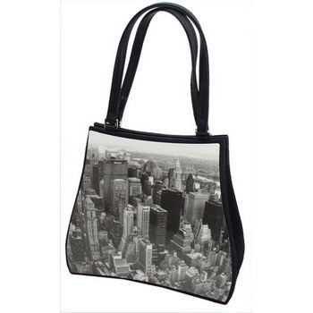 Karen Marie - Boutique Bags - New York Skyline Acrylic Pop-Art Tote
