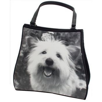 Karen Marie - Boutique Bags - Scottie Pup Acrylic Pop-Art Tote