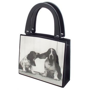 Karen Marie - Boutique Bags - Hound Dogs Acrylic Pop-Art Tote
