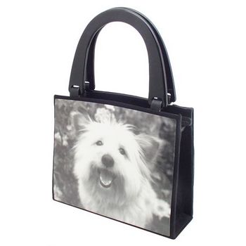 Karen Marie - Boutique Bags - Scottie Pup Acrylic Pop-Art Tote