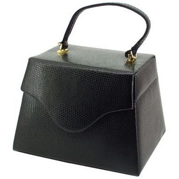 Karen Marie - Boutique Bags - Lizard Black Jewel Box