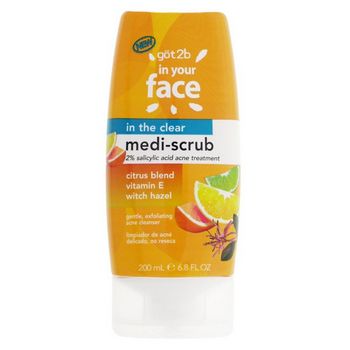 got2b - In Your Face - In The Clear Medi-Scrub - Citrus Blend - 6.8 fl. oz.