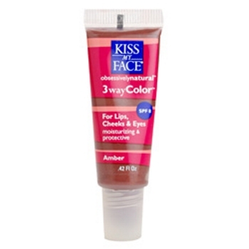 Kiss My Face - 3 Way Color for Lips, Cheeks, and Eyes - Amber
