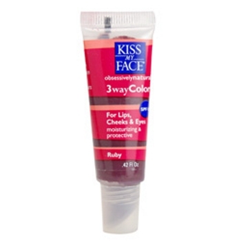 Kiss My Face - 3 Way Color for Lips, Cheeks, and Eyes - Ruby