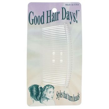 Good Hair Days - Back Comb - 4 1/2inch Crystal (1)