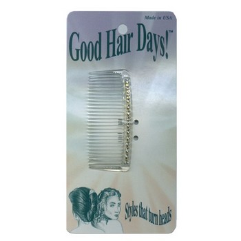 Good Hair Days - 3inch Crystal Sidecomb with Crystal Rhinestones