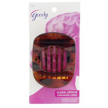 Hair Claws on Goody Kimberly Claw Clip Tort 1 Sleek Updo Chignon Clips Featuring A