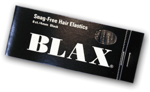 BLAX Hair Elastics - 2MM - Black