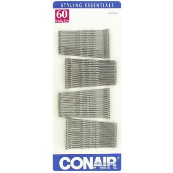 Conair Accessories - Bobby Pins - 60 pc - Silver