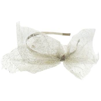 SBNY Accessories - Couture - Madder - Large Lace Bow Headband - Gold