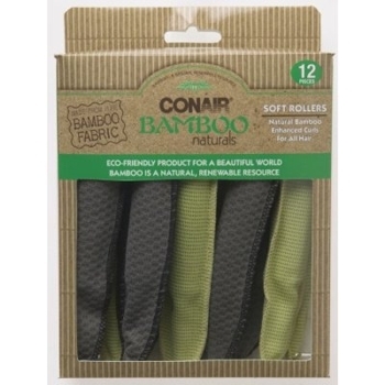 Conair - Bamboo Soft Curlers - 12 Pack