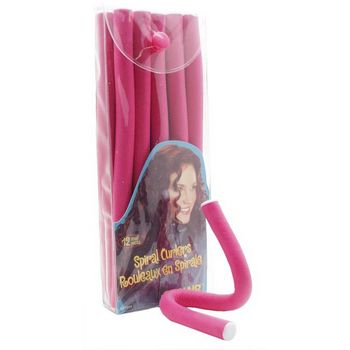 Conair - Spiral Curlers - Small  12 pack - Pink
