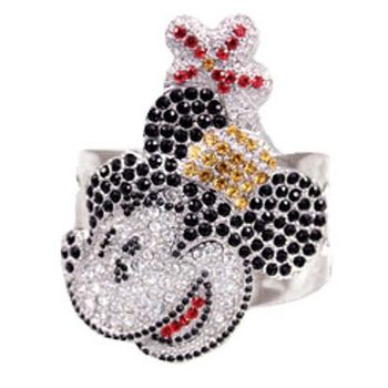 Hair Glove - Hair Ringz - Crystal Encrusted Disney Minnie Mouse (1)