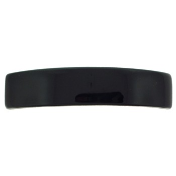 Smoothies - Curved Rec Barrette - Black
