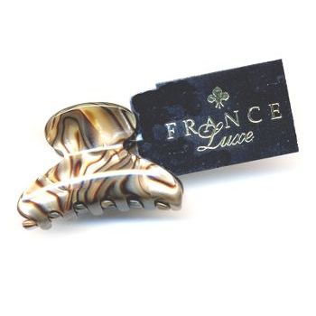 France Luxe - Mini Couture Jaw Clip - Onyx