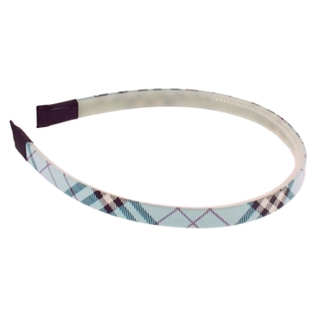 HB HairJewels - Lucy Collection - Skinny Prep Headband - Blueberry (1)