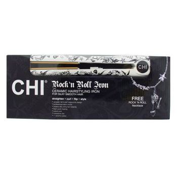 CHI - Rock 'n Roll Ceramic Iron - Straighten, Curl, Flip, & Style + FREE GIFT
