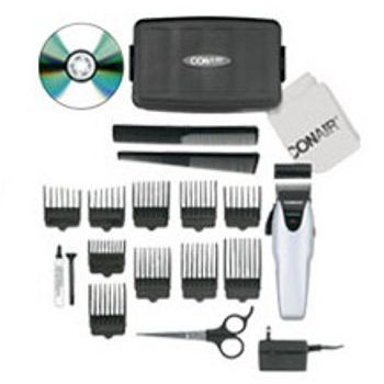 Conair - Rechargeable 20 Pc. Haircut Kit w/Turbo Charge