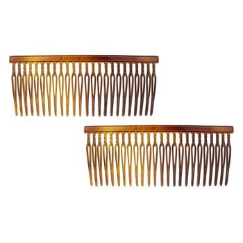 Camila - Thin Side Combs - Tort