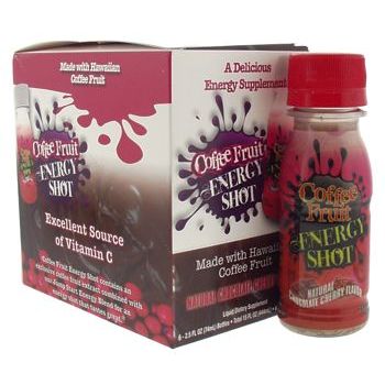 Fruitology - Coffee Fruit - Energy Shot - Chocolate Cherry - 6 pack
