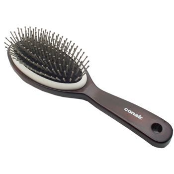 Conair Hair Brushes on Conair Accessories Ion Shine Wood Cushion Brush 1 Ion Shine Wood