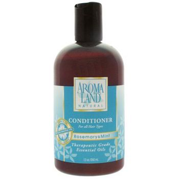 AROMALAND - Conditioner for All Hair Types  - Rosemary & Mint 12 oz (350ml)