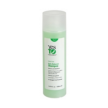 Yes To Cucumbers - Color Care - Daily Makeover Shampoo - Hydrates and Adds Shine 16.90 fl oz (500ml)