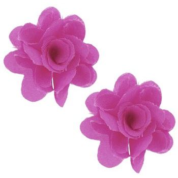 SOHO BEAT - Spanish Soiree - Festive Blossom Earrings - Fuchsia