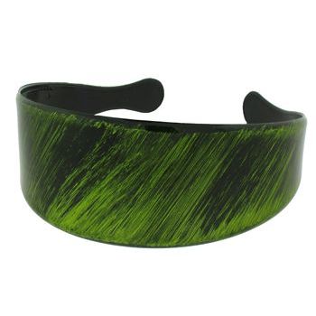 HB HairJewels - Lucy Collection - Brushed Metallic Inspired Headband - Rainforest Green