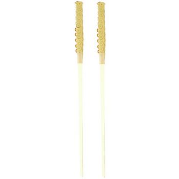 HB HairJewels - Lucy Collection - Satin & Sequin Hairsticks - Buttercup (Set of 2)