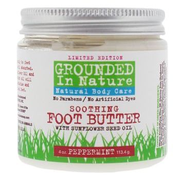 Grounded in Nature - Soothing Foot Butter - Peppermint 4 oz