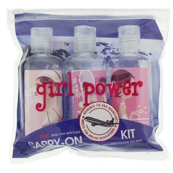 HairBoutique Beauty Bargains - Airline Carry-On Travel Kit - Girl Power - 3 items