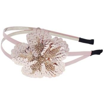 Juko - Double Band w/Sequin Flower Headband - Rose (1)
