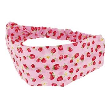 HB HairJewels - Lucy Collection - Strawberry Patch Bandeau - Pink (1)