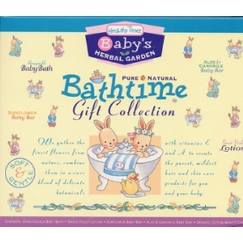 Healthy Times - Baby's Herbal Garden - Bathtime Gift Collection