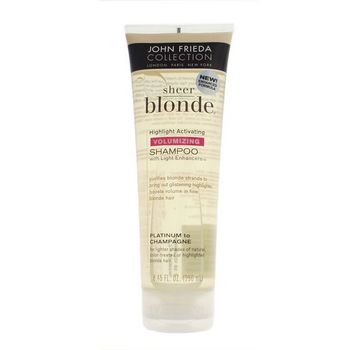 John Frieda - Sheer Blonde - Vol  Enhancing Shampoo - Plat/Champagne - 8.45 oz