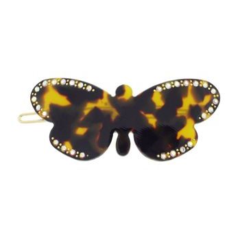 Karen Marie - Crystal Encrusted French Butterfly Barrette - Tokyo (1)
