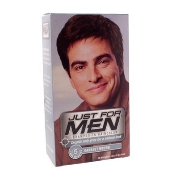 Just For Men - Shampoo-In Haircolor - Darkest Brown #50 (1 Application)