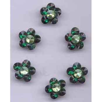 Jeweled Magnetic Flowers W/ Brilliant Petals