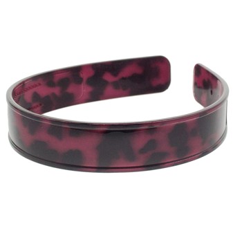 Karina - Headband - Magenta Leopard