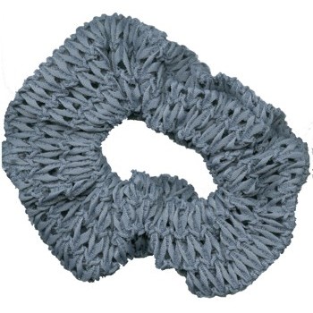 Karina - Crochet Scrunchie - Blue (1) - All Sales Final